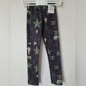 Kids S/M Support Our Troops Leggings *EXCLUSIVE*